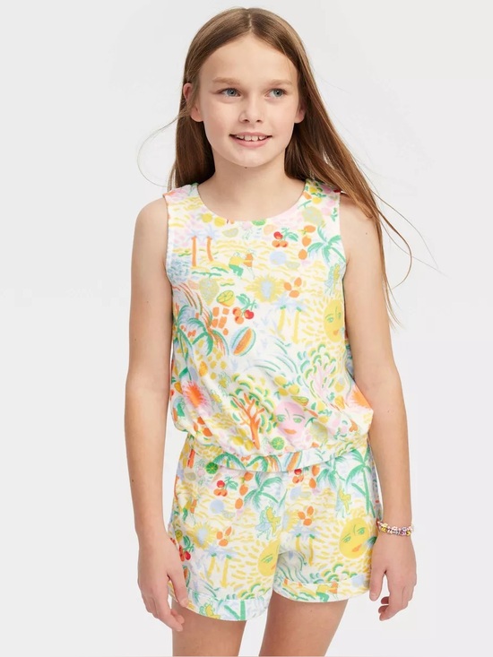 Roller Rabbit Other - Roller Rabbit Target Girls’ Vacation Terry Matching Set M 8 New